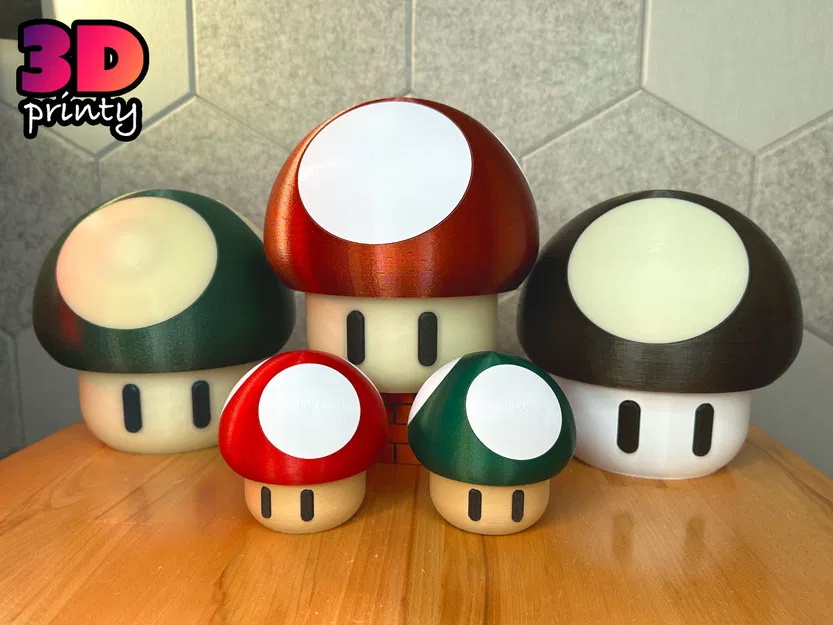 Nấm Xoay Mở Đơn Giản - Khổng Lồ - Image 1