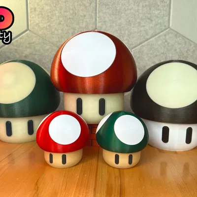 Nấm Xoay Mở Đơn Giản - Khổng Lồ