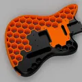 The Printacaster - Guitar In 3D Theo Phong Cách Harley Benton T-Style - Thumbnail 1