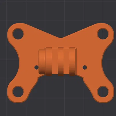 Mount Gopro/DJI Action 2 cho GEPRC Cinebot 30