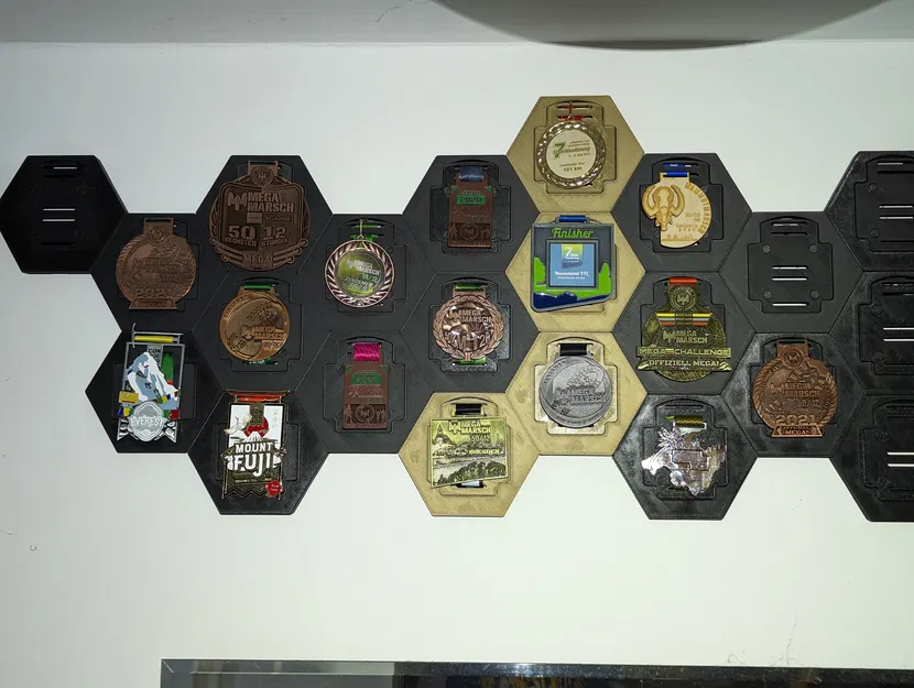 Giá đỡ Huy chương Lục giác - Image 1