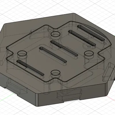 Giá đỡ Huy chương Lục giác