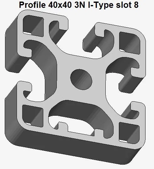 File STL thanh nhôm, 55 loại - Image 2