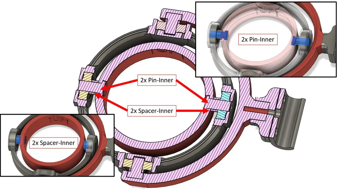 Giá Đỡ Ly Cà Phê Xe Đẩy Con Quay Hồi Chuyển - Image 10