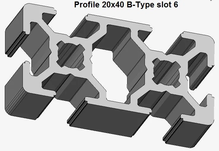 File STL thanh nhôm, 55 loại - Image 18