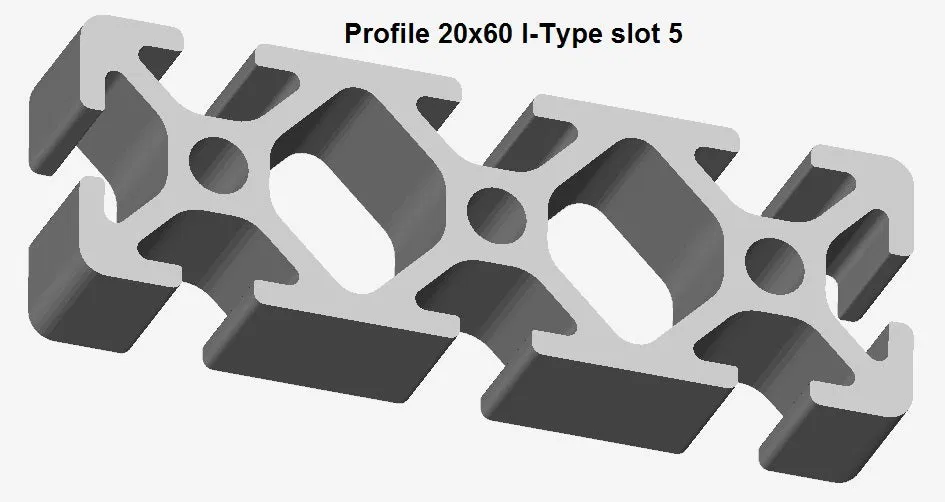 File STL thanh nhôm, 55 loại - Image 21