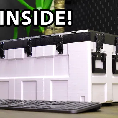 Thùng PC Lấy Cảm Hứng Từ "WARZONE Loot Box (Game)"