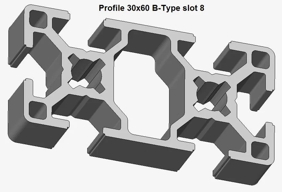 File STL thanh nhôm, 55 loại - Image 43
