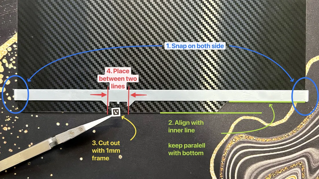 Mã ArUco (giống QR) cho khay build plate máy Bambu Lab X1C - Image 2