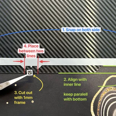 Mã ArUco (giống QR) cho khay build plate máy Bambu Lab X1C