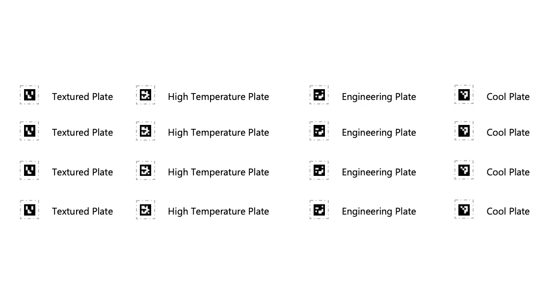 Mã ArUco (giống QR) cho khay build plate máy Bambu Lab X1C - Image 4