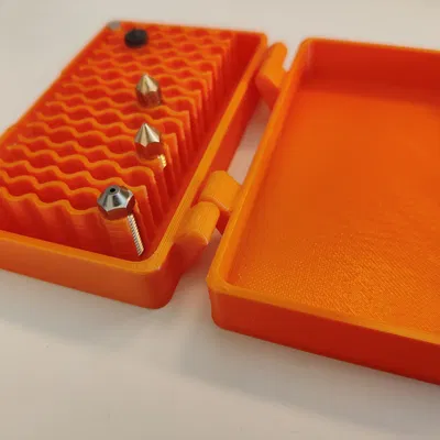 Hộp Đựng Đầu Phun Trơn (In liền, MK8/V6/Volcano)