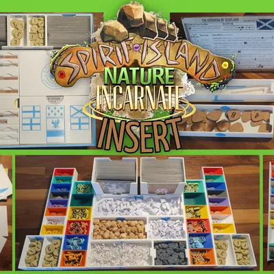 Bộ Insert Spirit Island cho TẤT CẢ các bản mở rộng