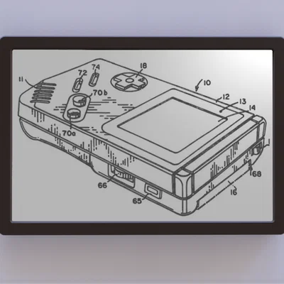 Tranh Bằng Sáng Chế Game Boy