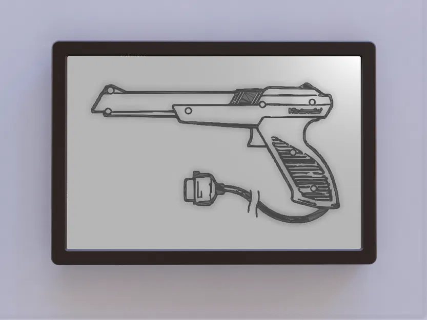 Tranh Bằng Sáng Chế NES Zapper - Image 1