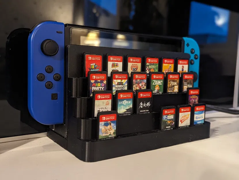 Đế trưng bày cartridge game cho dock Nintendo Switch - Image 1