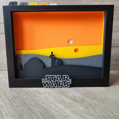 Hộp Bóng Star Wars Tatooine (A)