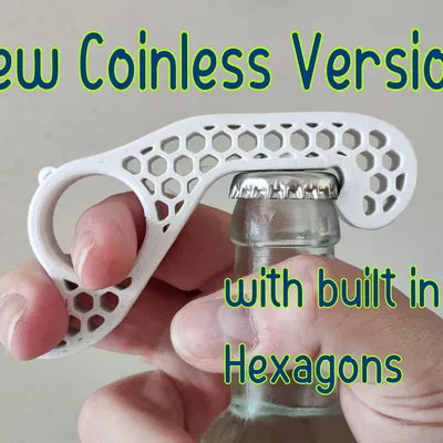 Mở Nắp Chai Một Tay Hình Lục Giác (Cập Nhật!)