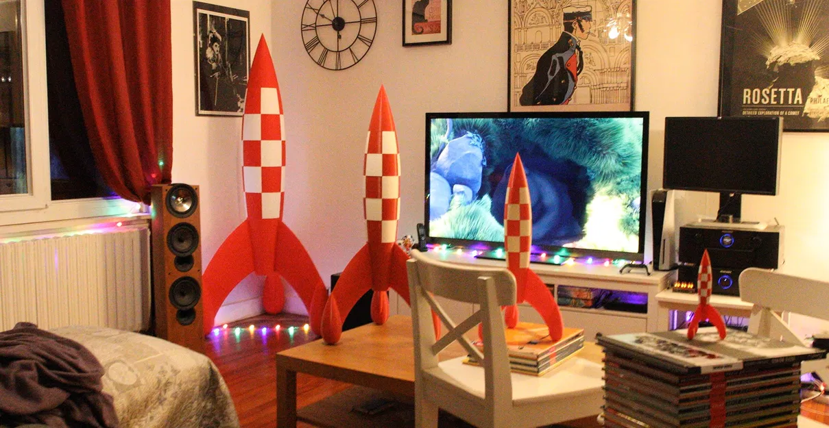 Tên Lửa Mặt Trăng Khổng Lồ / Huge Moon Rocket - Image 2