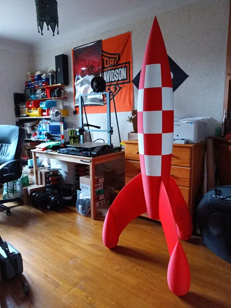 Tên Lửa Mặt Trăng Khổng Lồ / Huge Moon Rocket - Image 3