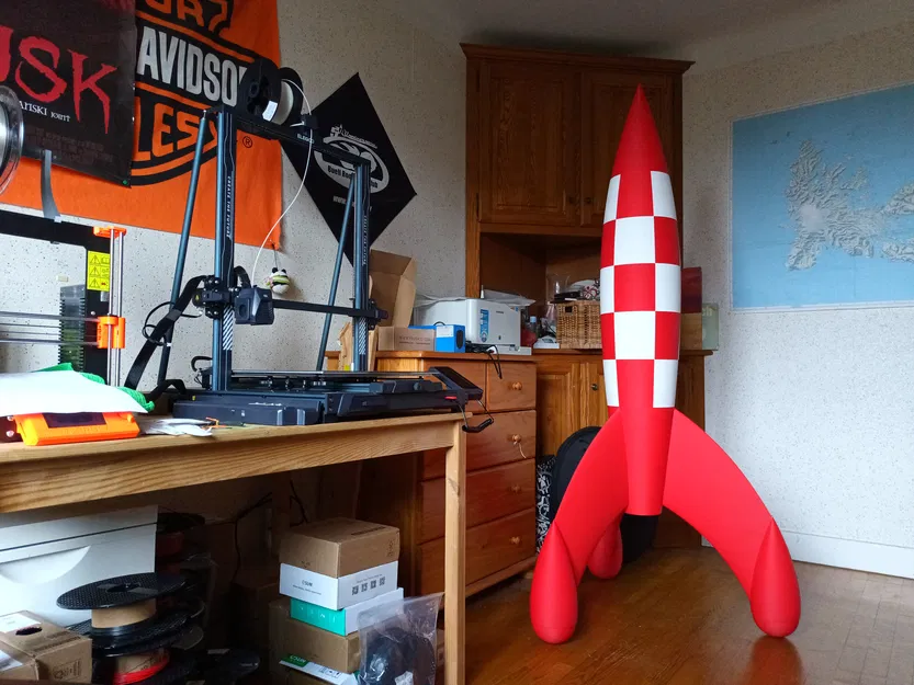 Tên Lửa Mặt Trăng Khổng Lồ / Huge Moon Rocket - Image 10