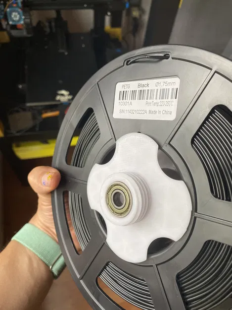 Giá đỡ cuộn chỉ đa năng có vòng bi 608zz cho cuộn lớn - Image 1