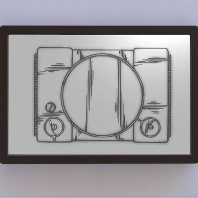 Tranh Giấy Chứng Nhận PlayStation - Mặt Trên