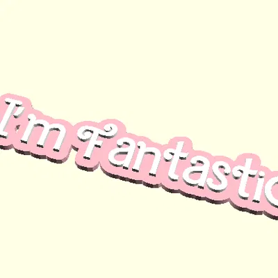 Thẻ Tên/Móc Khóa Tùy Chỉnh Phiên Bản Barbie