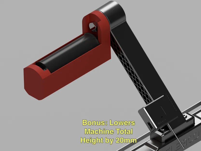 Giá đỡ cuộn dây bi Elegoo Neptune 3 Pro/Plus/Max hạ 20mm - Image 2