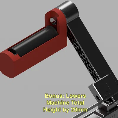 Giá đỡ cuộn dây bi Elegoo Neptune 3 Pro/Plus/Max hạ 20mm