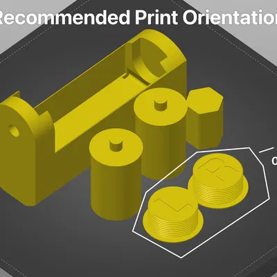 Giá đỡ cuộn dây bi Elegoo Neptune 3 Pro/Plus/Max hạ 20mm