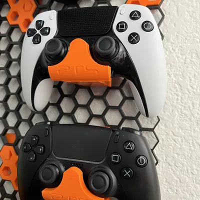 Giá Đỡ Treo Tường Tay Cầm PS5 DualSense và DualSense Edge Kiểu Tổ Ong