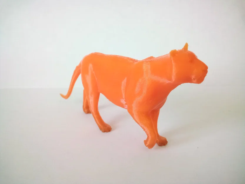 Mô Hình Hổ/Mèo Hoang Dã 3D - Image 1