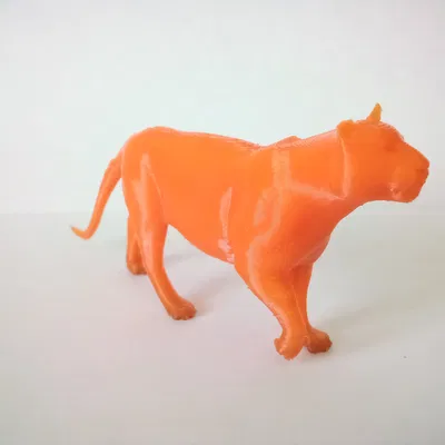 Mô Hình Hổ/Mèo Hoang Dã 3D