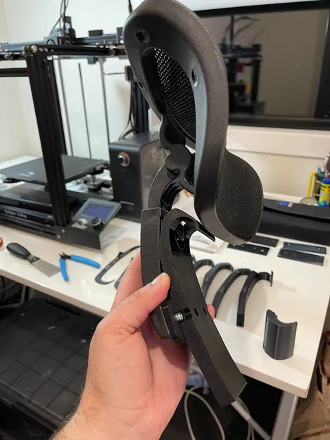 Bộ Chuyển Đổi Tựa Đầu Cho Ghế Haworth Fern - Image 5