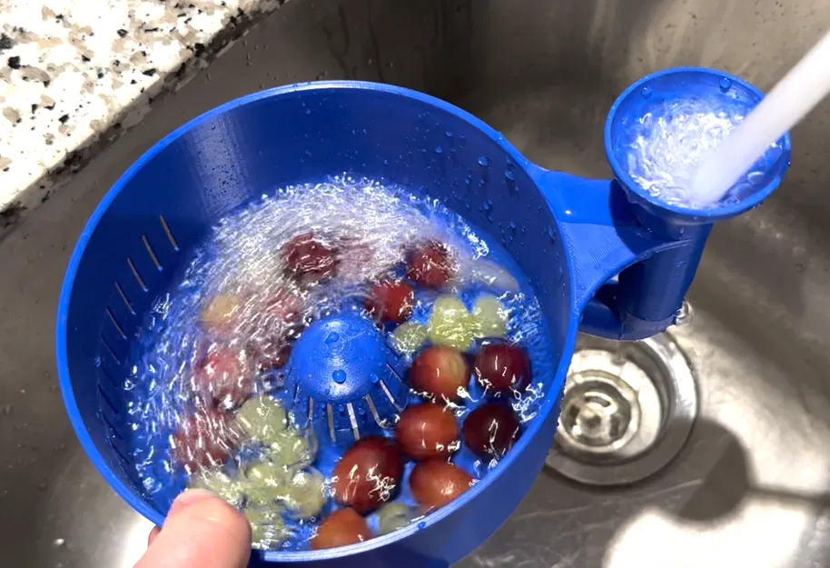 Chậu Rửa Trái Cây, Rau Củ từ Thingiverse # 5685812 - Image 1