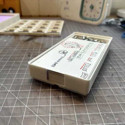 Siêu Ngầu! Khay Đựng Giấy Ghi Chú Gridfinity