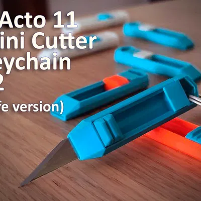 Móc khóa dao mini Xacto V3