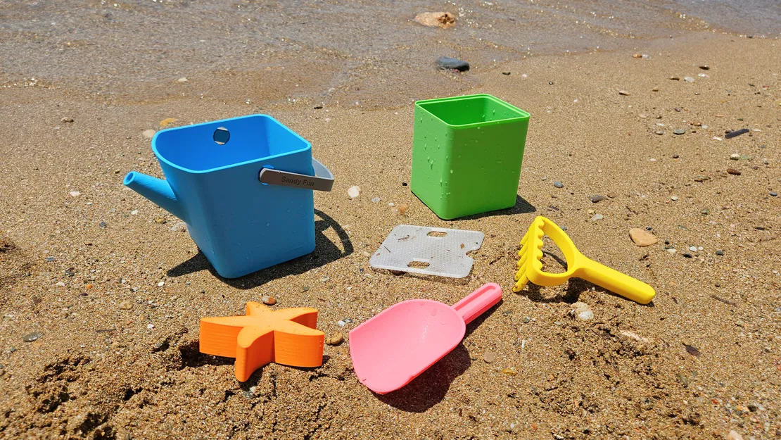 Bộ Đồ Chơi Biển "Sandy Fun Kit" - 8 trong 1 - Image 4