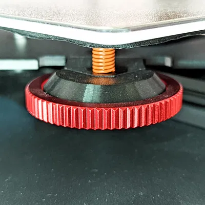 Khóa bánh xe cân bằng mặt bàn cho Creality CR10 Smart Pro của MAXPROBE cho núm cân bằng màu đỏ