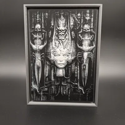 Khung Tham Số Cho Tranh Sợi Filament HueForge