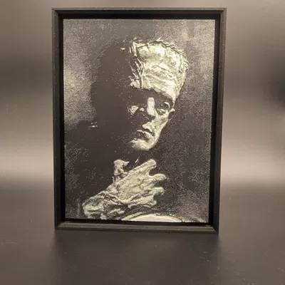 Khung Tham Số Cho Tranh Sợi Filament HueForge