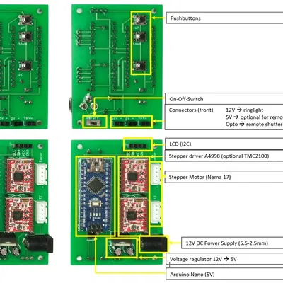 OpenScan - Máy quét 3D v2