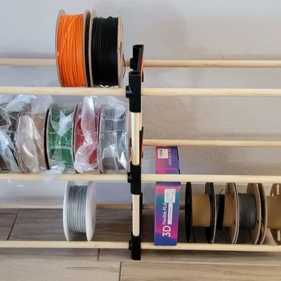 Khung Lục Giác Đựng Filament Đứng Tự Do