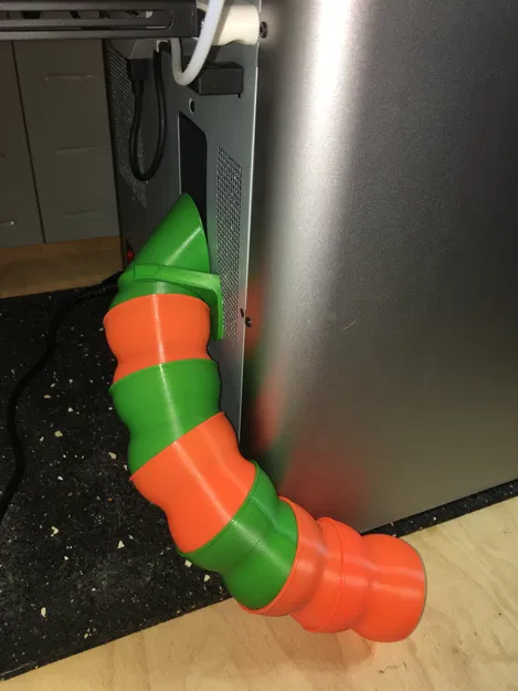 Ống hứng phân dạng khớp nối cho Bambu Lab - Image 3