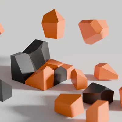 Mô hình 3D giải đố Voronoi