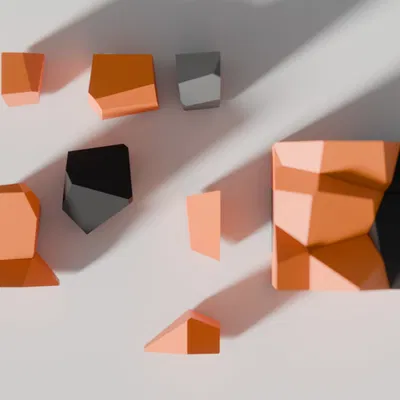 Mô hình 3D giải đố Voronoi