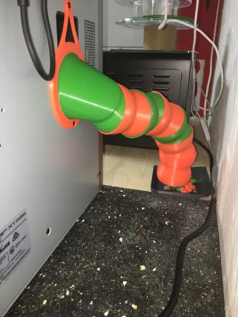 Ống hứng phân dạng khớp nối cho Bambu Lab - Image 13