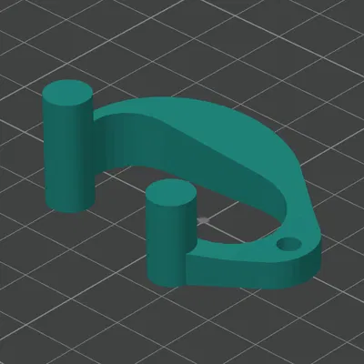 Tấm Chống Kéo Cáp Cho Creality K1 Max (Đơn Giản)