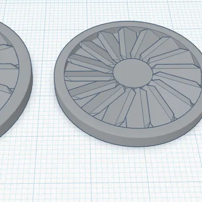 Chân đế Miniature Fan-2 Pattern